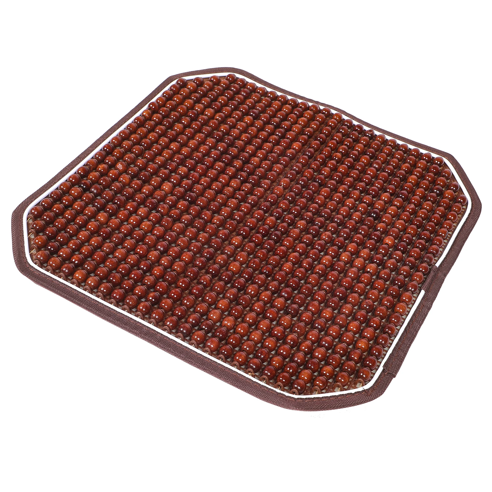 

Wooden Bead Chair Cushion Cooling Ventilated Car Cooling Cushion Office Chair Pad Summer Sofa Breathing Cushions