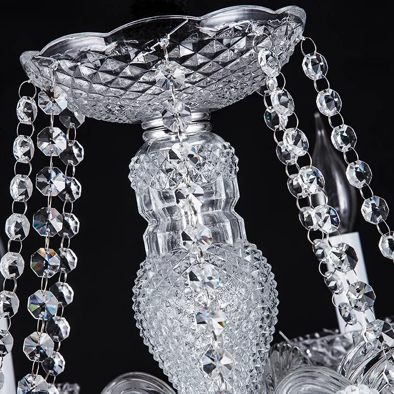 

Luxury New K9 Modern Chandelier Lustre Crystal Chandeliers 3/6/8/10/15/18 Arm Lustres De Cristal Chandelier AC110V/220V lighting