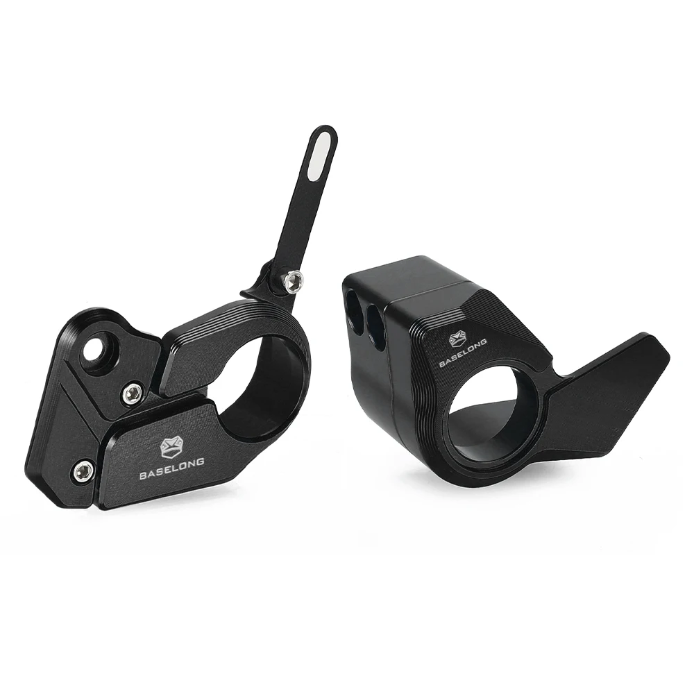 FOR CFMOTO CF MOTO IBEX450 450MT IBEX 450 MT 2024 2025 2026 CNC Motorcycle Lower Fork Shoe Protectors Front ABS Sensor Guard set