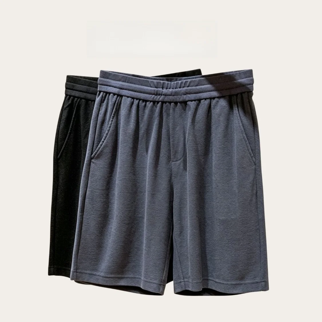 

Мужские повседневные шорты из высококачественного хлопка, летние, спортивные, с эластичным поясом на шнурке, машинной вышивкой, в стиле бизнес-кэжуал