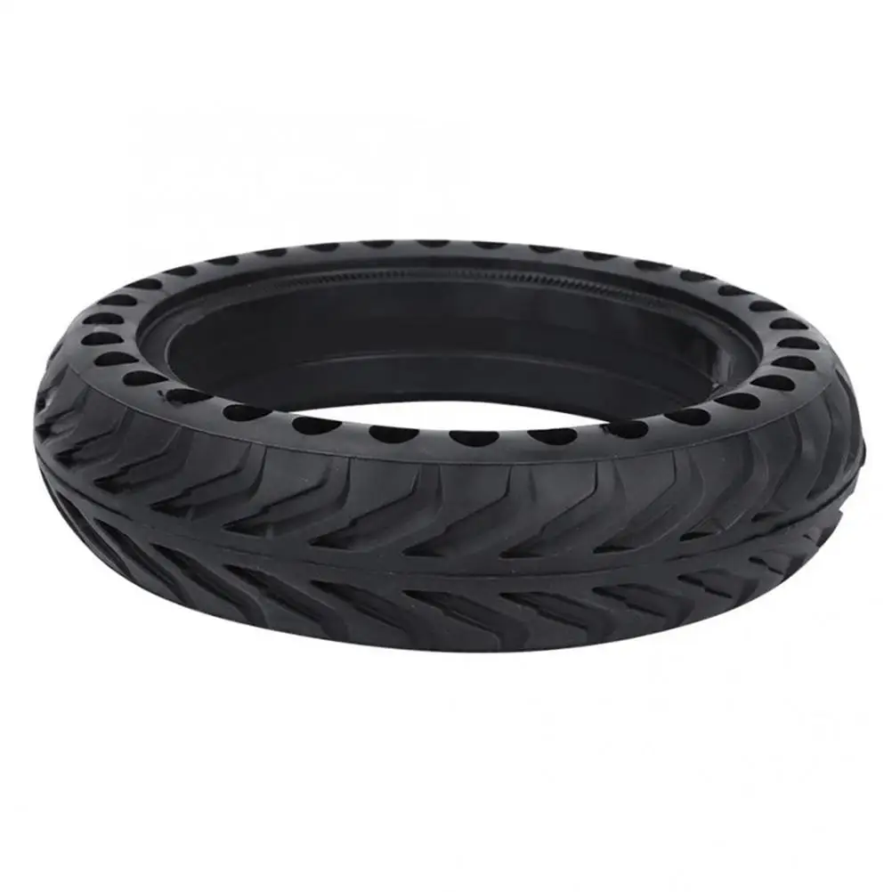 Electric Scooter 8 Inches Anti explosion Non pneumatic Shock absorbent Rubber Honeycomb Tire M365 PRO Wheel Parts