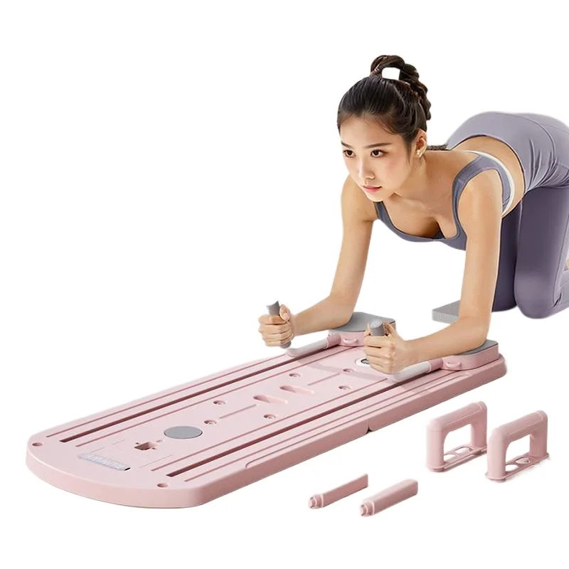 

multi-functional fitness board, automatic rebound, household abdominal muscle wheel, thin belly equipment