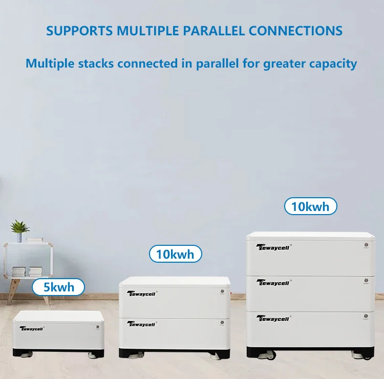Tewaycell 48v 10kwh 20kwh 30kwh 40kwh 50kwh Solar Inverter Battery 51.2v Stackable Lifepo4 Energy Storage Battery
