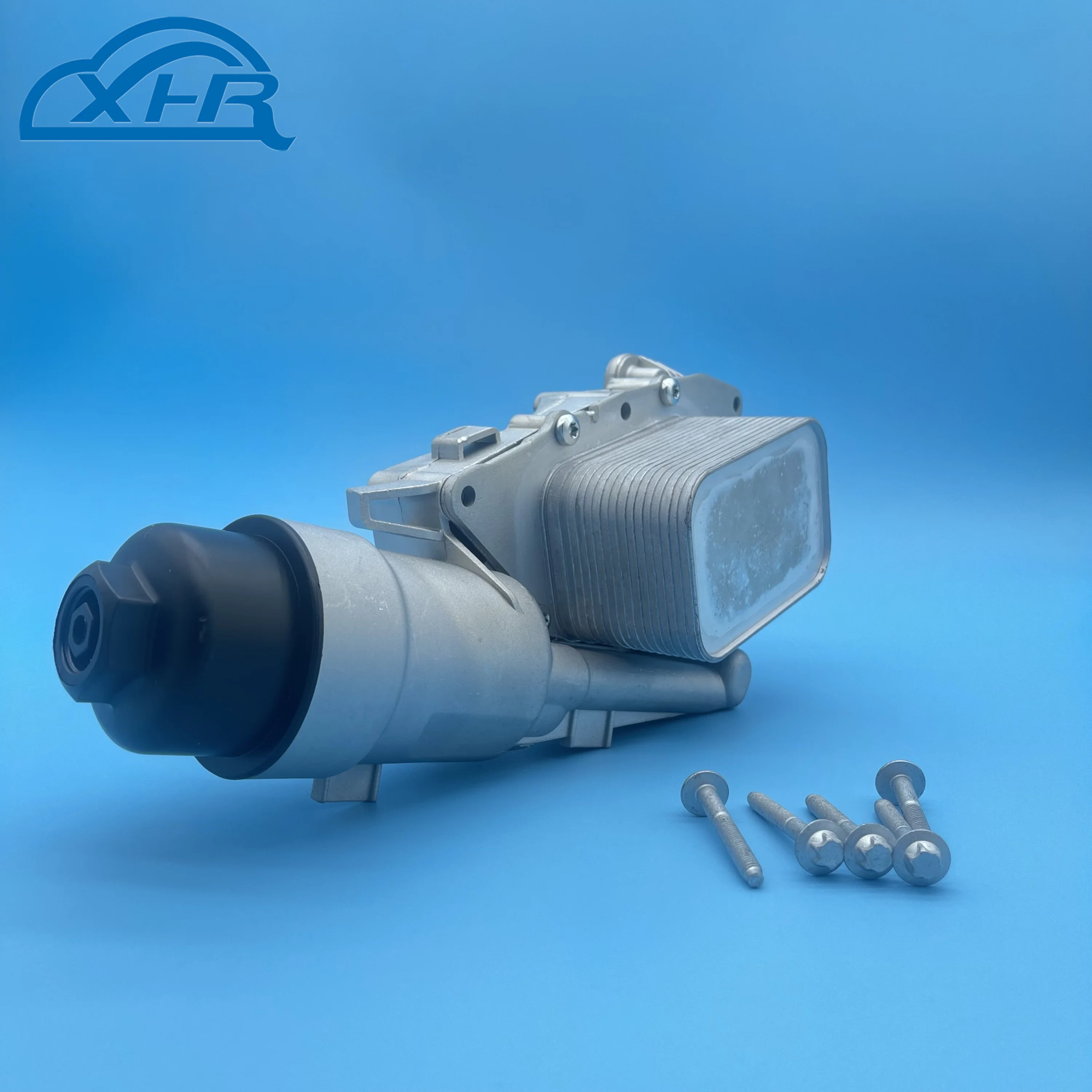

11428585235 New Upgrade Aluminum Oil Cooler FilterHousing For BMW 2 Series F45 F46 X1 F48 X2 F39 MINI F56 F55 Clubman F54