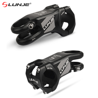 LUNJE 31 8 Mountain Bike Stem -15 Degrees Aluminum Alloy Forged Ultra-Light Stem Cycling Stem Riser Table Bicycle Accessories