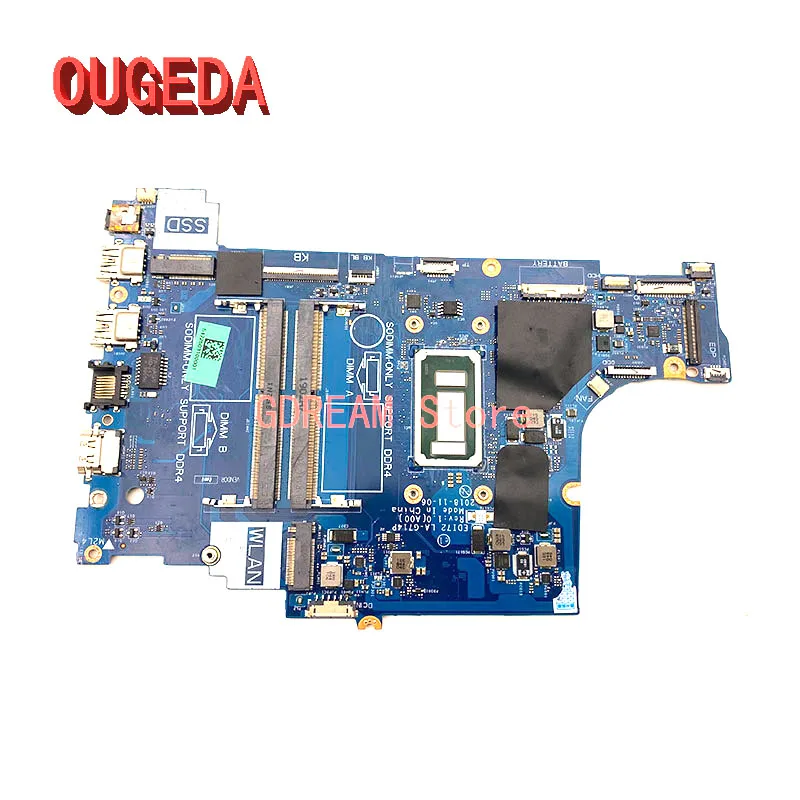 Imagem -03 - Ougeda-placa-mãe Laptop para Dell Inspiron 3481 3584 3781 Cn0m5kn5 Cn-08r7k3 0y381g 0x0yh6 0yk2k8 La-g714p