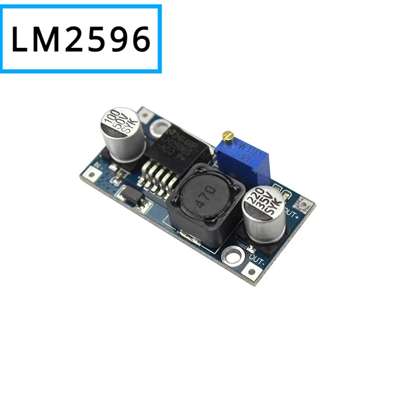 LM2596 LM2596HV LM2596HVS Voltmeter display DC-DC Step-down Power Supply Module 3A Adjustable Step-down Module 24V To 12V 5V 3V