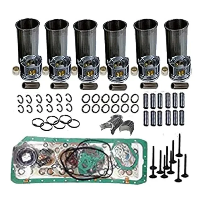 

New 6D102 S6D102E-1 S6D102 Overhaul Rebuild Kit for 5.9L 12V Engine Forklift