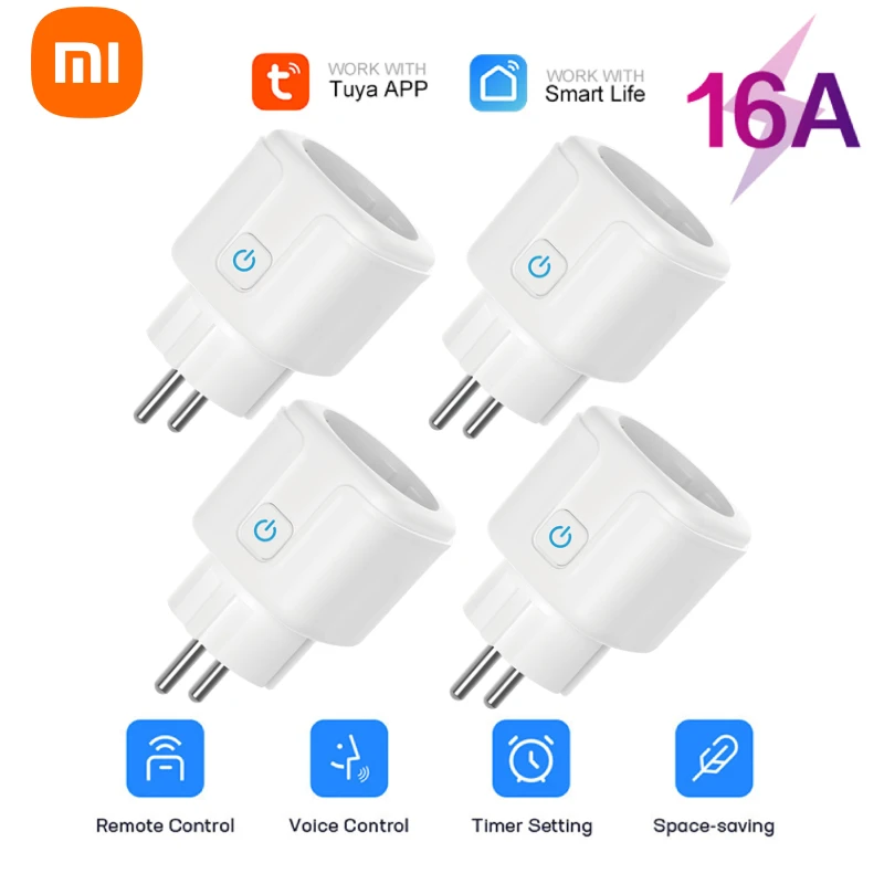 

Умная розетка Xiaomi 16 А с поддержкой Wi-Fi и таймером