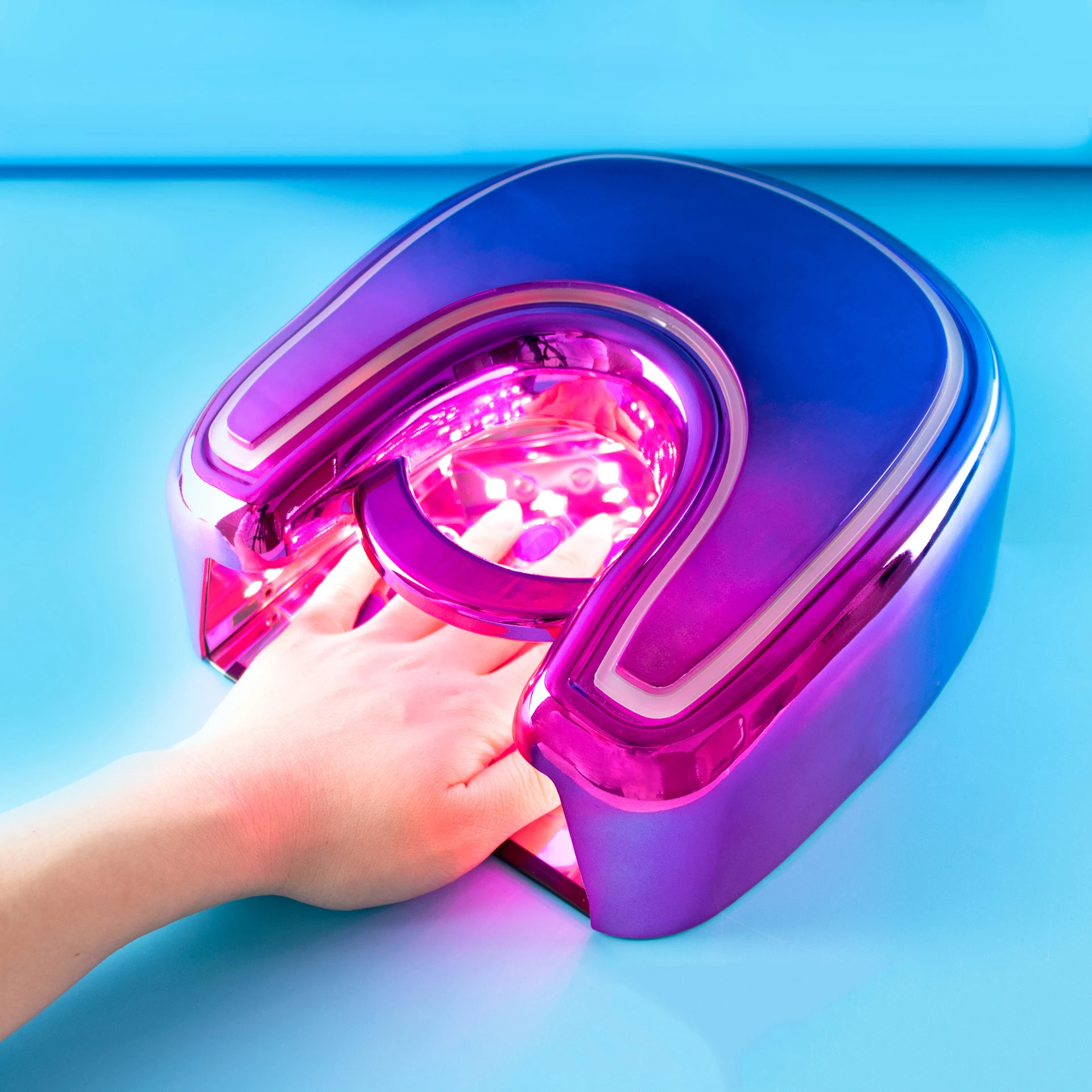 Led Uv Nail Lamp Лампа Для Сушки Ногтей Gel Polish Drogen Lamp Cordless Nail Lamp 48W Oplaadbare Uv Led lamp Droger Snelle Uitharding