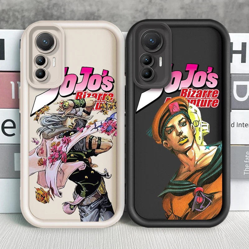 Чехол для телефона с рисунком аниме J-JoJo, Необычные приключения, глазка, лестница для Xiaomi MI 14, 12T, 11 Lite, Poco M3, X5, X4, F5, F4, F3, F2 Pro