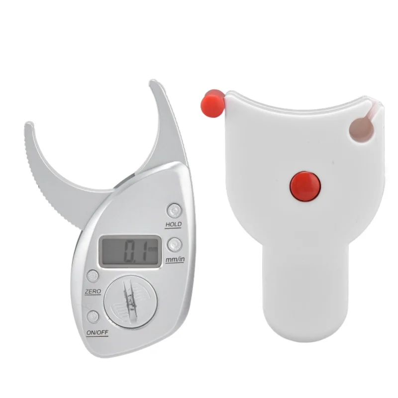 

Fat Caliper Body Tape Measure ABS Digital Display Measuring Tool With Built In Battery