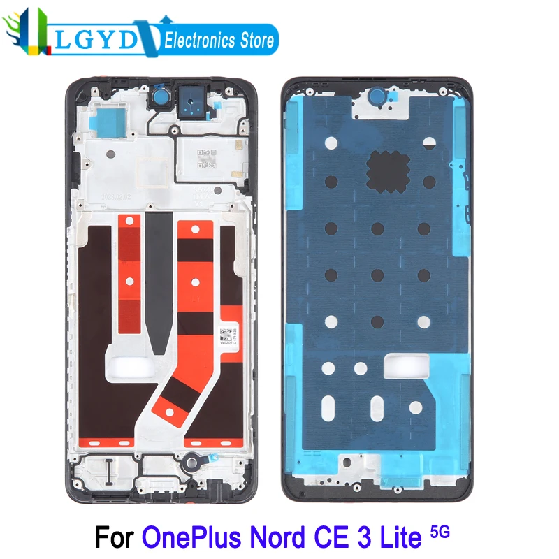 Middle Frame Bezel Plate For OnePlus Nord CE 3 Lite 5G CPH2467 CPH2465