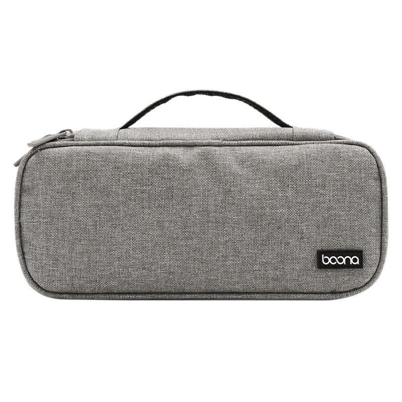 BOONA Portable Travel Storage Bag Multi-Function Storage Bag For Laptop Adapter,Power Bank,Data Cable,Charger