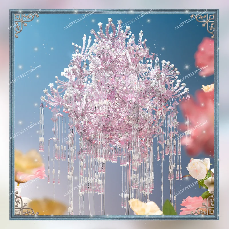 [limited pre-sale] fendai twenty-two phoenix crown 3d metal puzzle wedding gift for best friend accessories