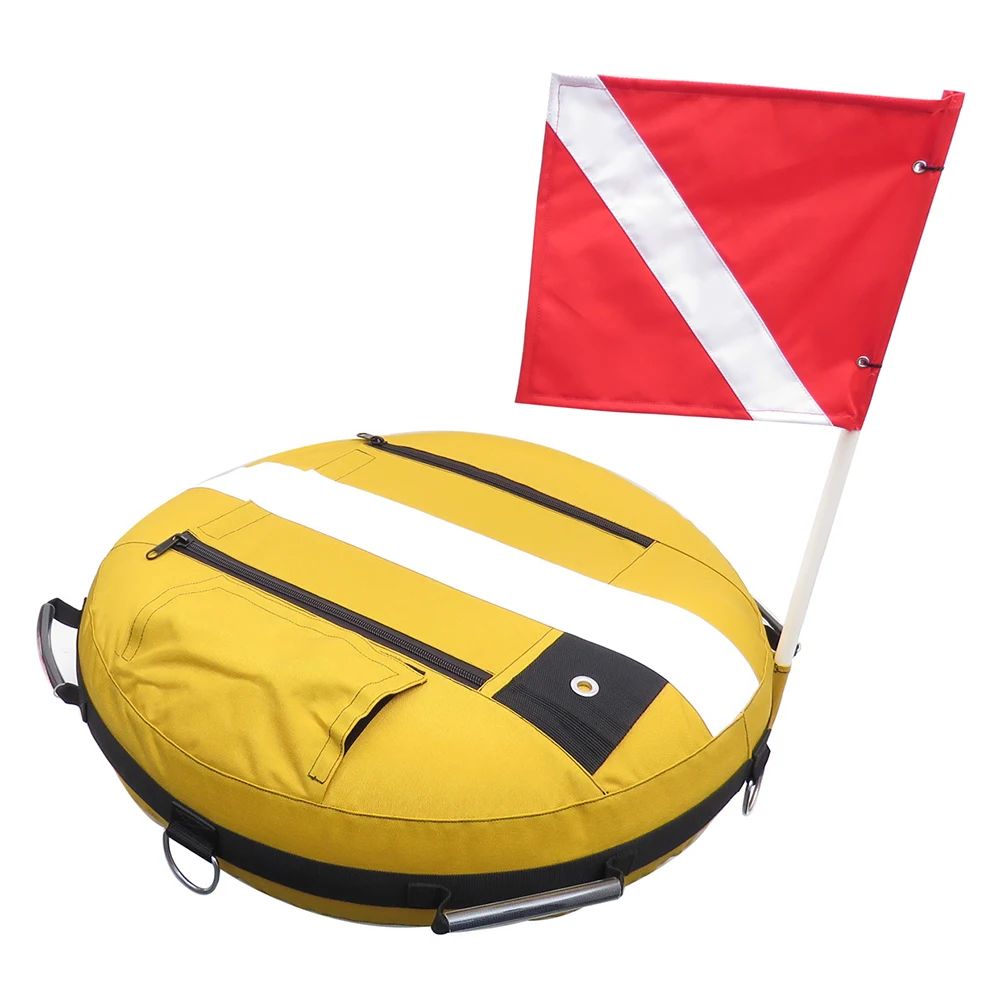 

Scuba Diving Freediving Training Buoy Diver Down Flag Float Marker Safety Buoyancy Signal Float Diving Gear Accessroy