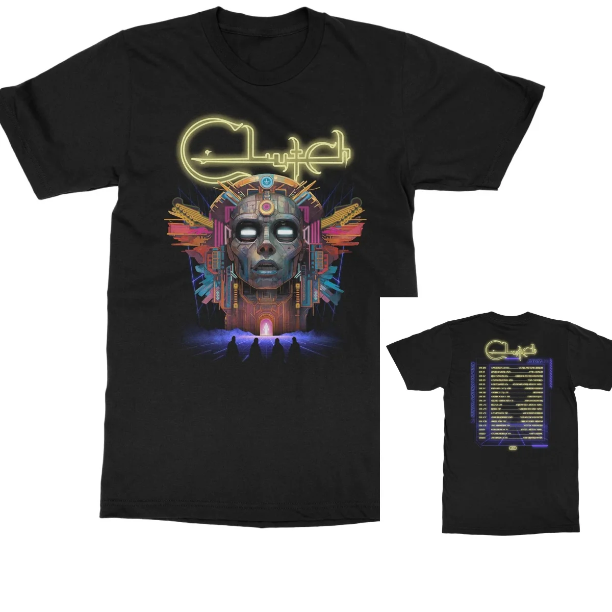 Clutch All Seeing Owl Casual T-shirt Luxury Brand for Men and Women