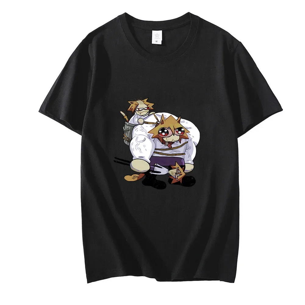 Melty Blood Neco Arc T-shirt Hip Hop Manga/comic Tshirt Cute Cartoon 100% Cotton Tee-shirt Print Men/women T Shirt Loose Tops