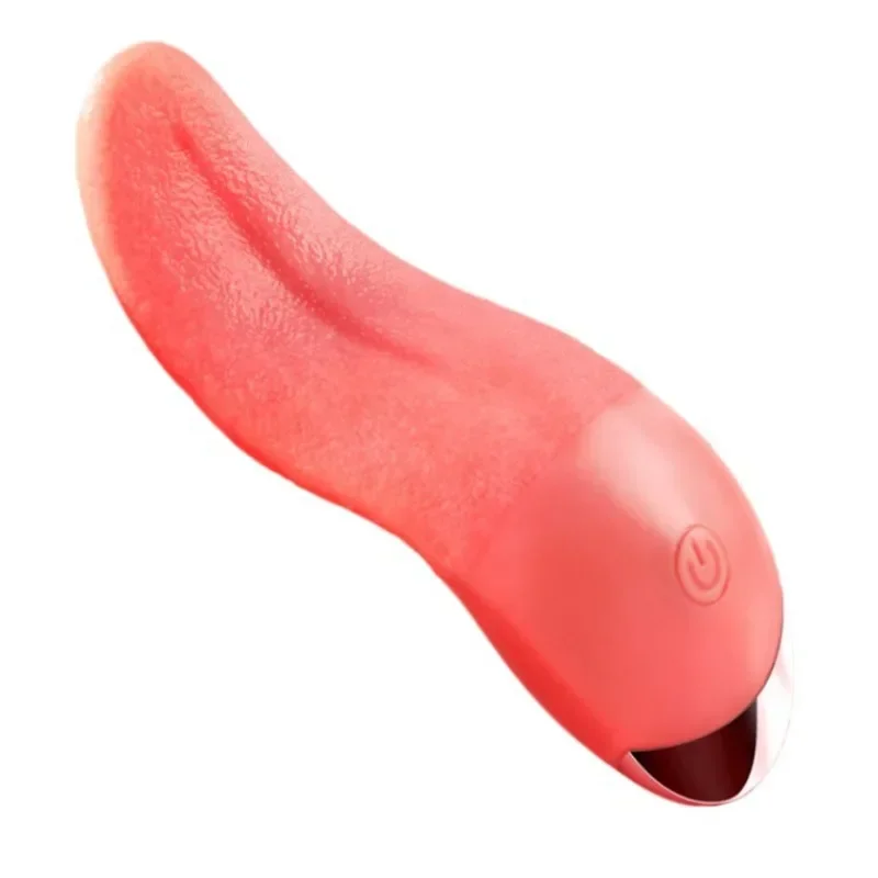 Tongue-shaped electric heating vibrator anti-real tongue cunnilingus device female silicone masturbation device vibrator sex toy image 5