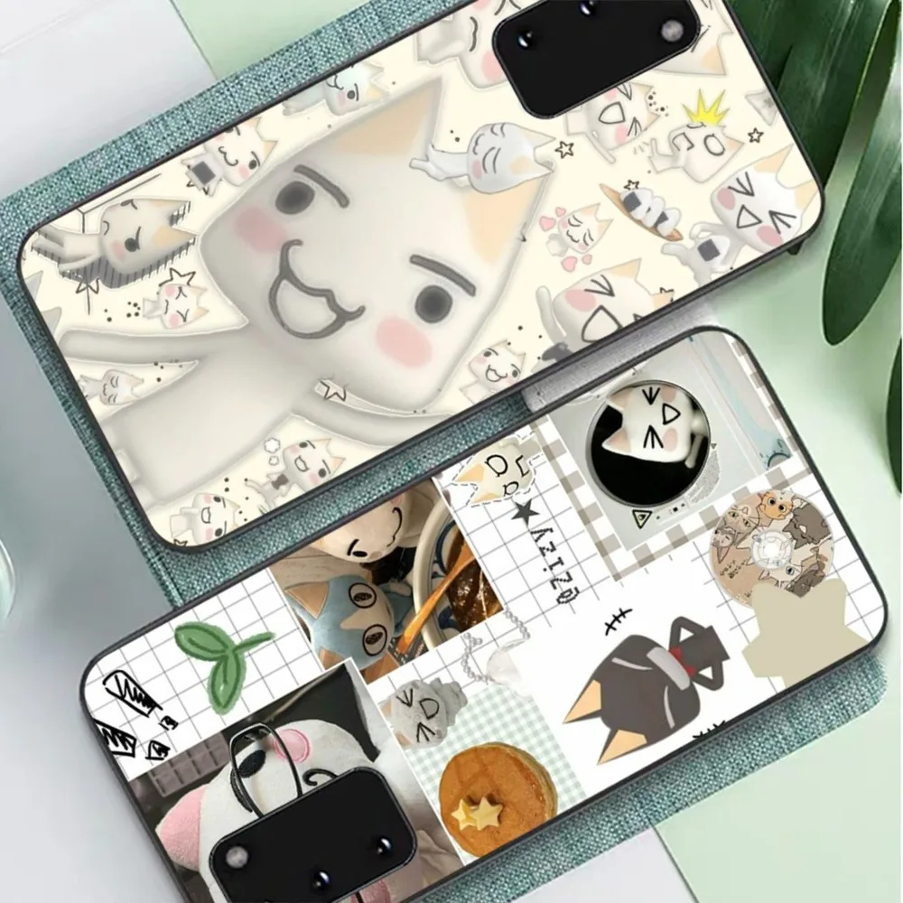 INS Cute Toro Inoue Cat Phone Case For Samsung S 9 10 20 21 22 23 30 23 24 Plus Lite Ultra FE S10lite Fundas