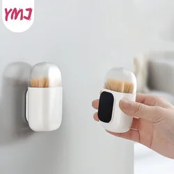 Toothpick Storage Case Portable Toothpick Dispenser Magnetic Toothpick Box ABS Plastic Fridge Magnet 1Pc Toothpick Holders