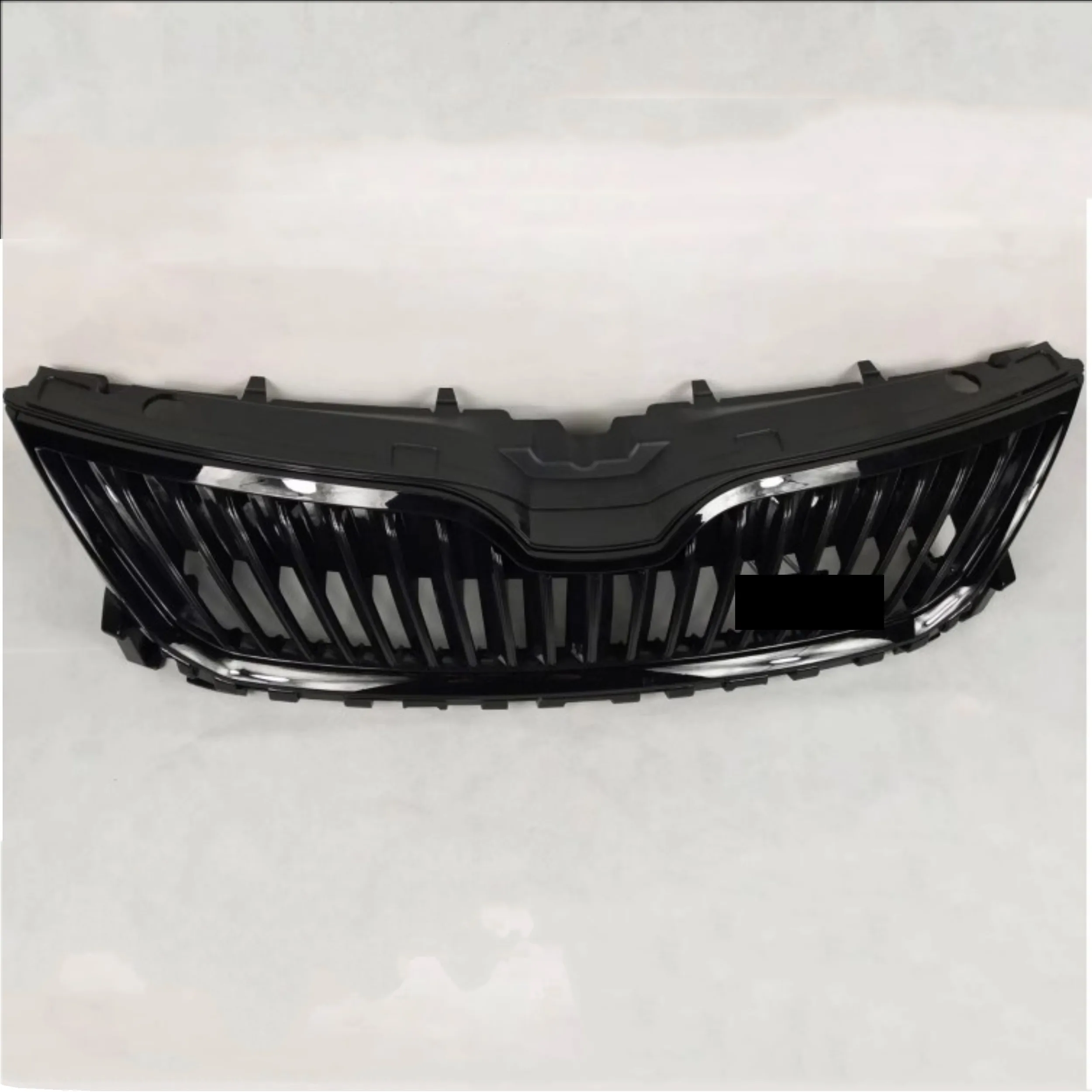 Grill Mask Grid Radiator Grille Front Bumper Net Assembly For Skoda rapid 2014 2015 2016 2017 2018 2019 Auto Accessories