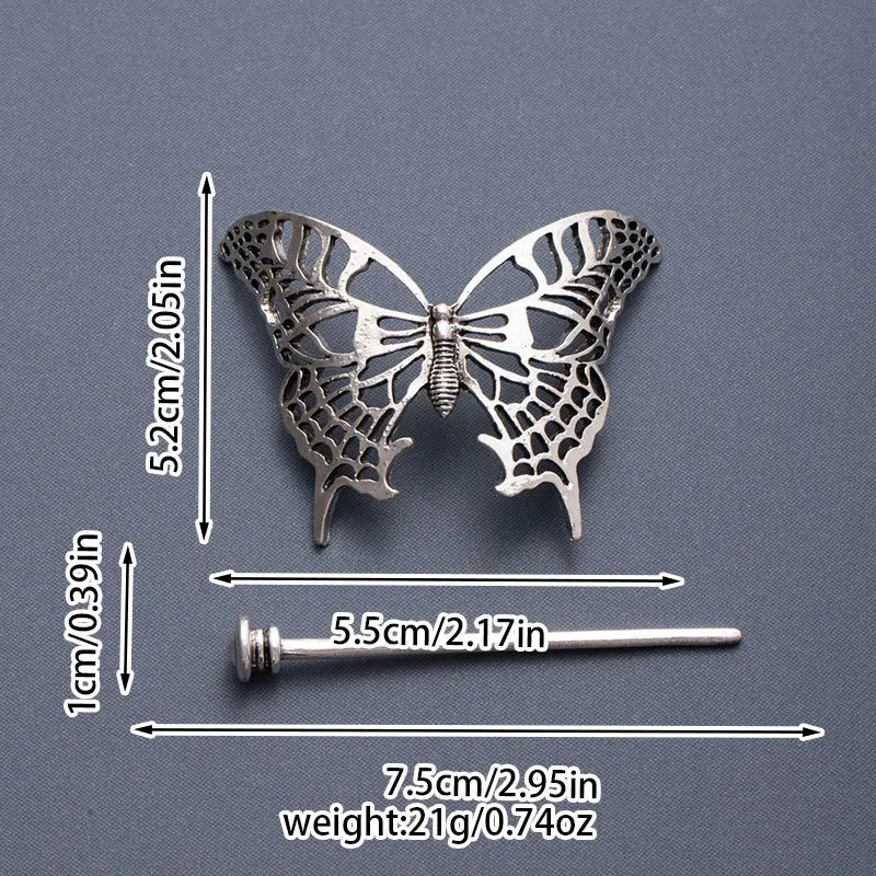 المتفجرة الرجعية فايكنغ الذئب القمر دبوس الشعر الشمال القوطية البوهيمي النرويجية نمط شخصية مجموعة إكسسوارات الشعر الموضة