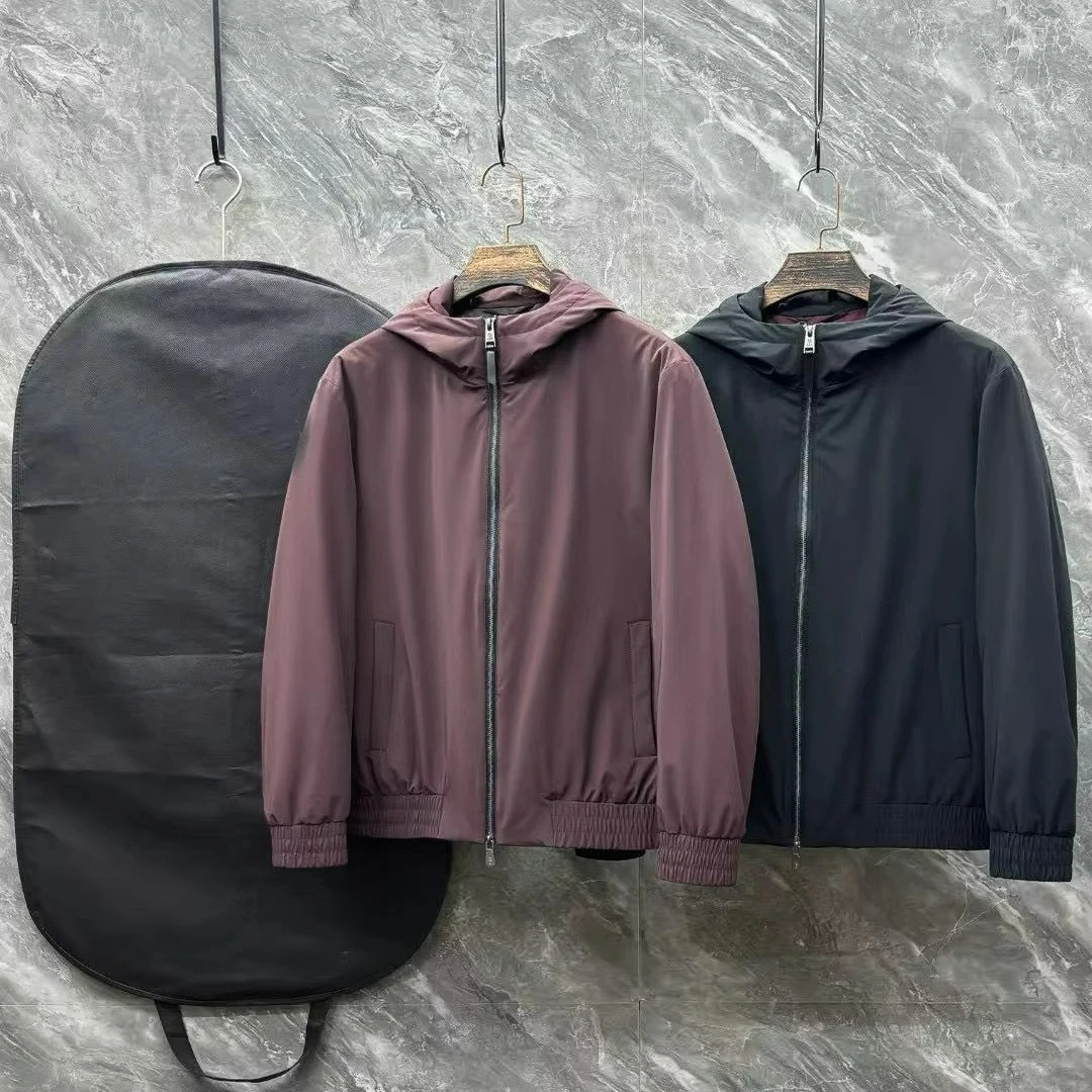 

BC итальянская мужская одежда, осенне-зимняя новая мода, повседневный пуховик с капюшоном в стиле old Money, мужская термокуртка, куртка