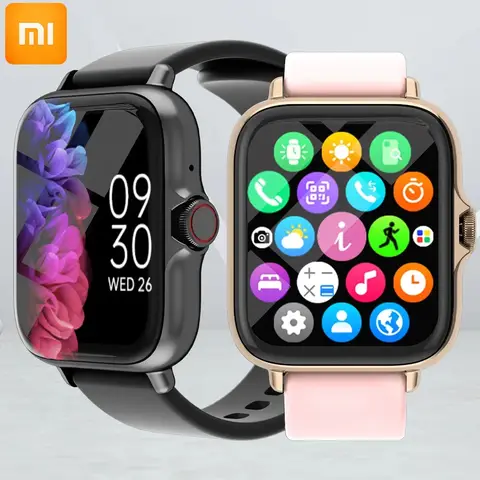 Xiaomi Waterproof Smart Watch with Message Answer All Sleep Monitoring Sports Pedometer Information Alerts For iPhone Android