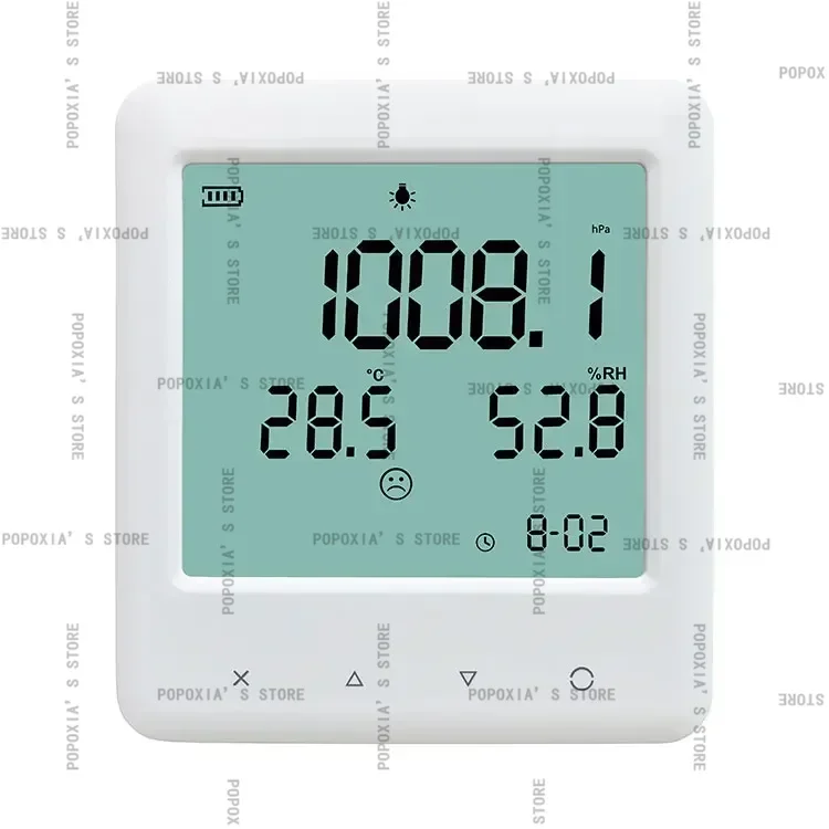 

YOWEX YEM-70 Atmospheric Pressure + Humidity+Temperature Professional Air Quality and Environment Hygrometer