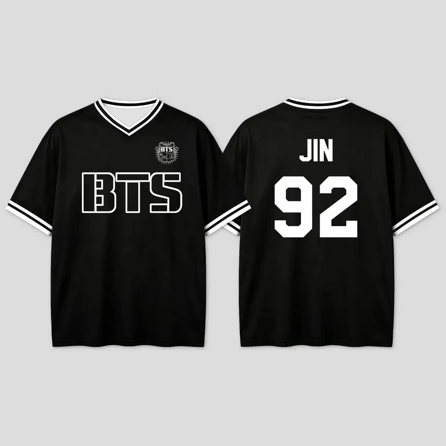 2026 Neues Kpop-Gruppen-Mitgliedernummern-Print Fußballtrikot T-Shirt Sommer-Sport-T-Shirt Atmungsaktiv Schnelltrocknend Familienoutfit – Detail 4