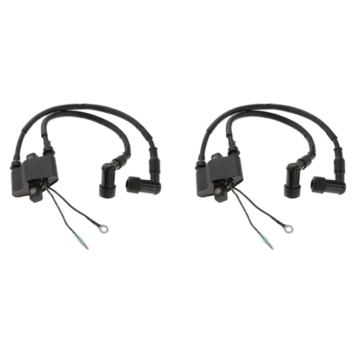 

2X Outboard Boat Motor Ignition Coil Parts 3G2-06040-4 803706A1 3G2-06040 3G2060404 for Tohatsu 9.9 15 18HP