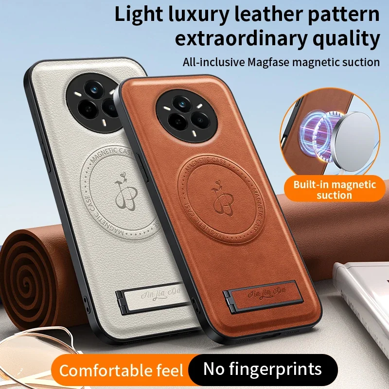 Capa de telefone macia magnética de carregamento sem fio para realme 15 14 pro plus 5g p3 ultra titular capa protetora de silicone capas de couro