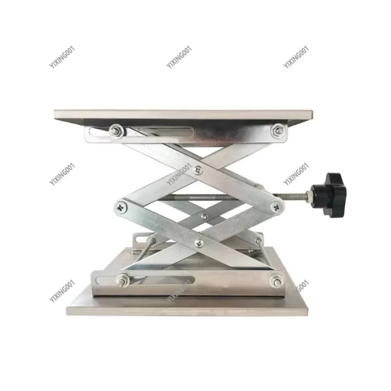 

Small Stainless Steel Manual Lift Table Infrared Level Stand for Kitchen Sink Garbage Disposer Installation