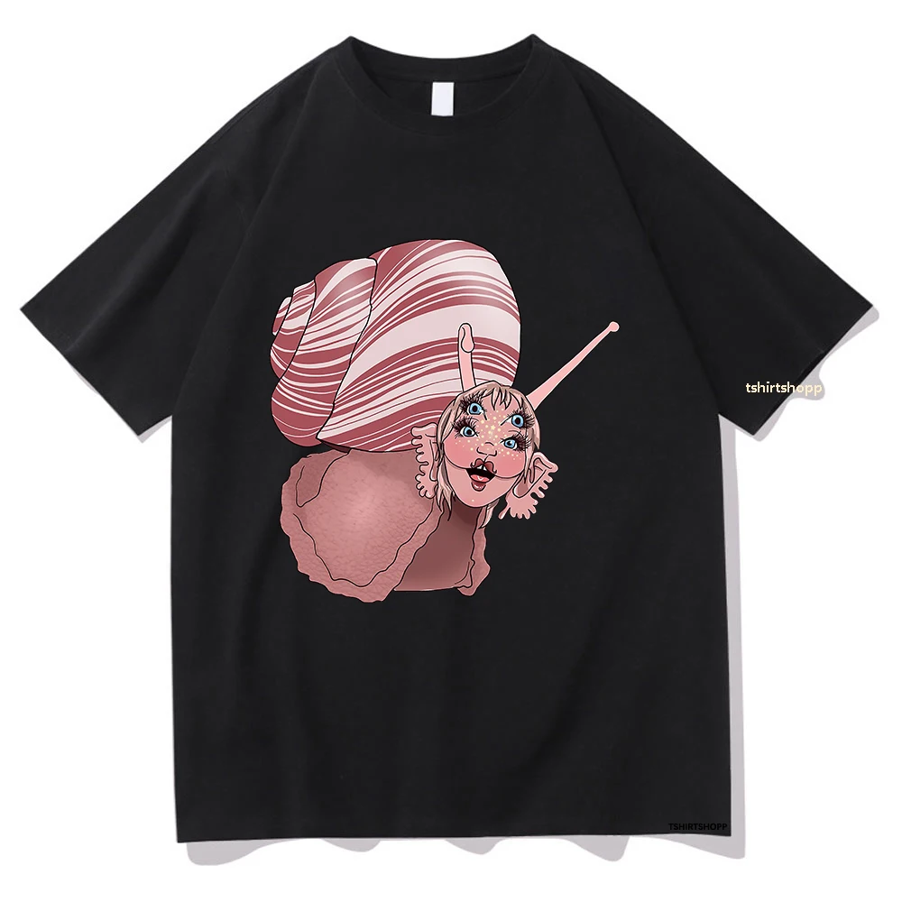 Melanie Martinez The Trilogy Tour 2024 Portals T-Shirts Shower Snail Men/Women Clothing Aesthetic Tops Unisex Cotton TShirts