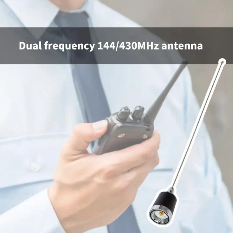 100W VHF UHF 더블 밴드 안테나 144MHz 430MHz 모바일 라디오 운영자 K1KF에 적합합니다.