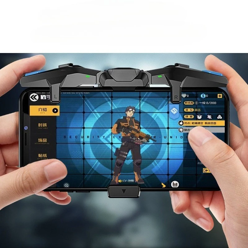 F4 eat chicken physical button mobile game capacitive touch burst eat god assist