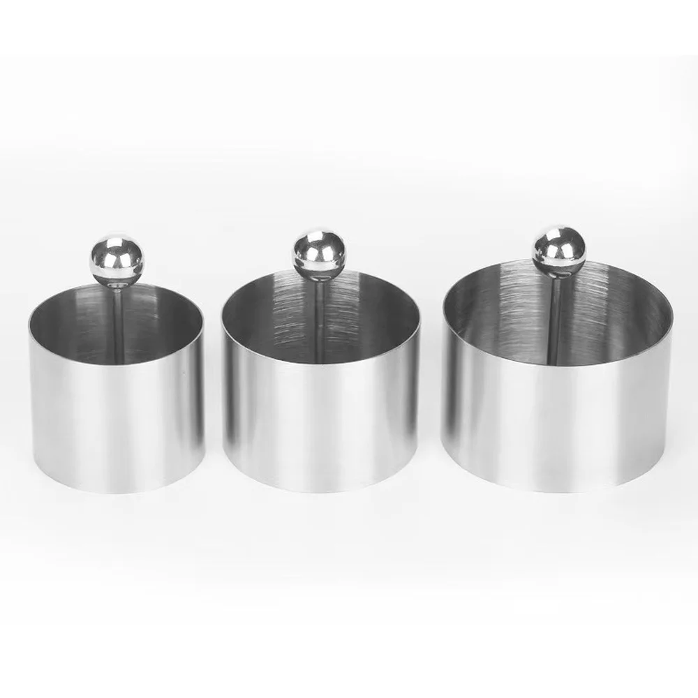 Moule à mousse en acier inoxydable, presse à billes de riz carrées, anneau à fromage, accessoires de pâtisserie, outil de présentation pour la cuisine