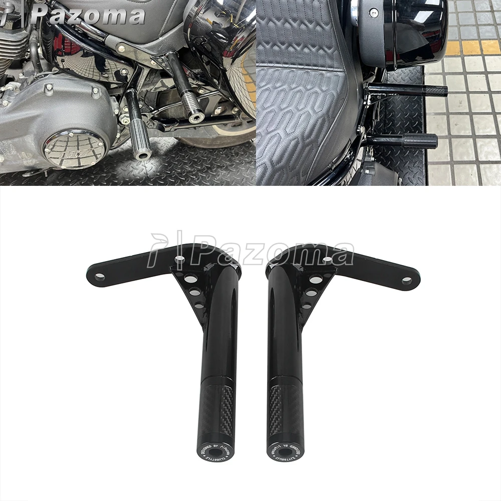 Motorfiets Zadeltas Crash Bar Voor Harley Softail Low Rider ST 117 FXLRST Voorste Motor Guard Falling Protector Aluminium 2022-24
