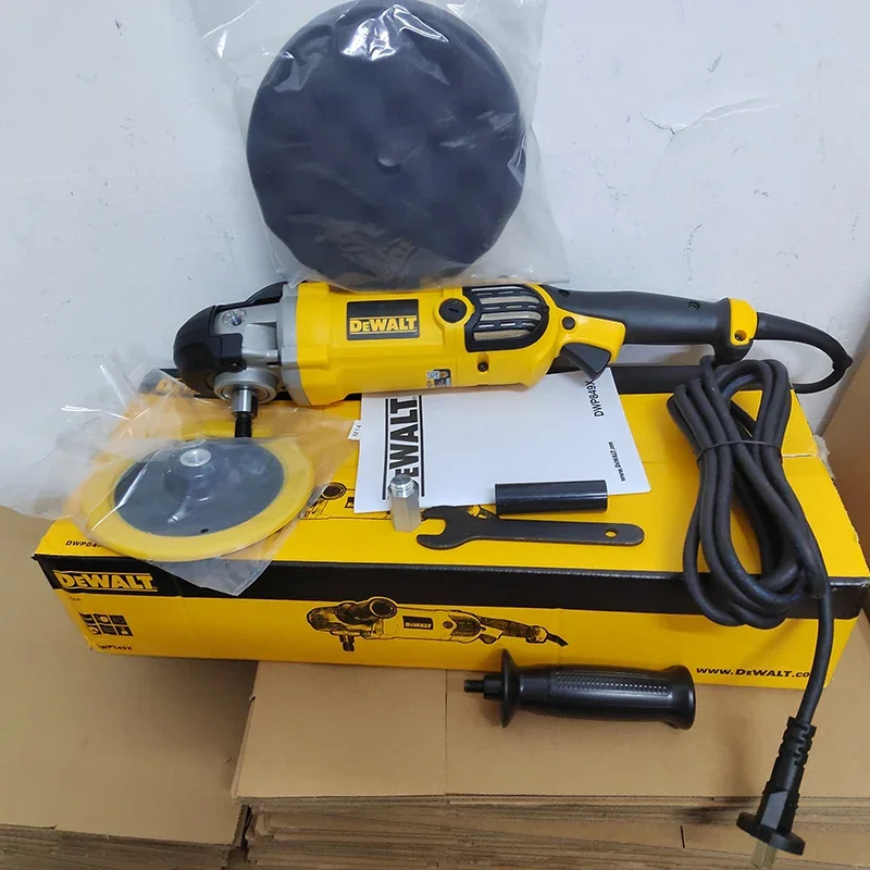 DEWALT DWP849X 7-Inch Variable Speed Polisher 220V High Power Speed Control Car Beauty Waxing Machine Car Must Have Magic Weapon