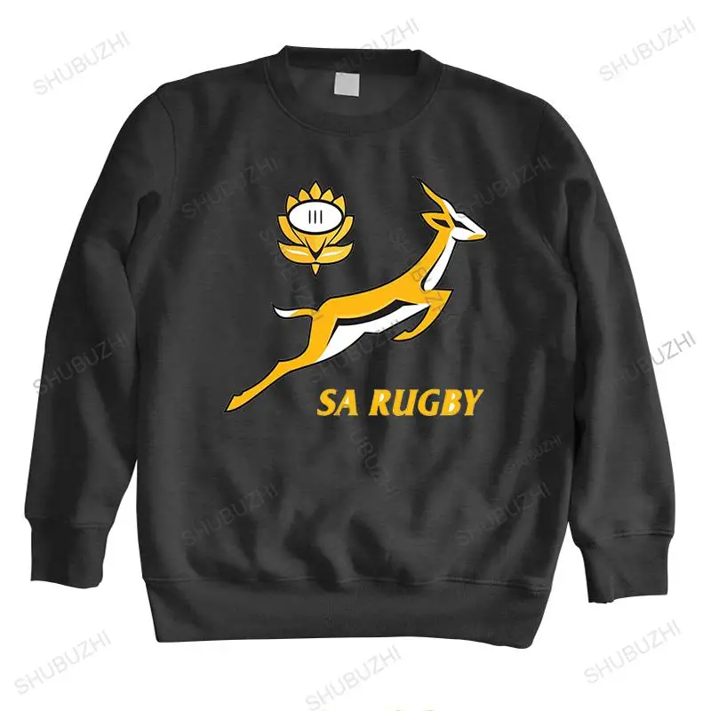 homme cotton hoodie fashion brand clothing SPRINGBOK RUGBY SOUTH AFRICA sa rugby mens spring sweatshirt loose cool style hoody