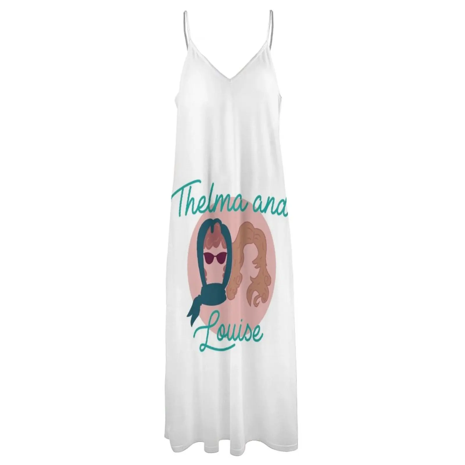 THELMA e LOUISE-Vestido longo sem mangas feminino, ICONS Fairy Dress