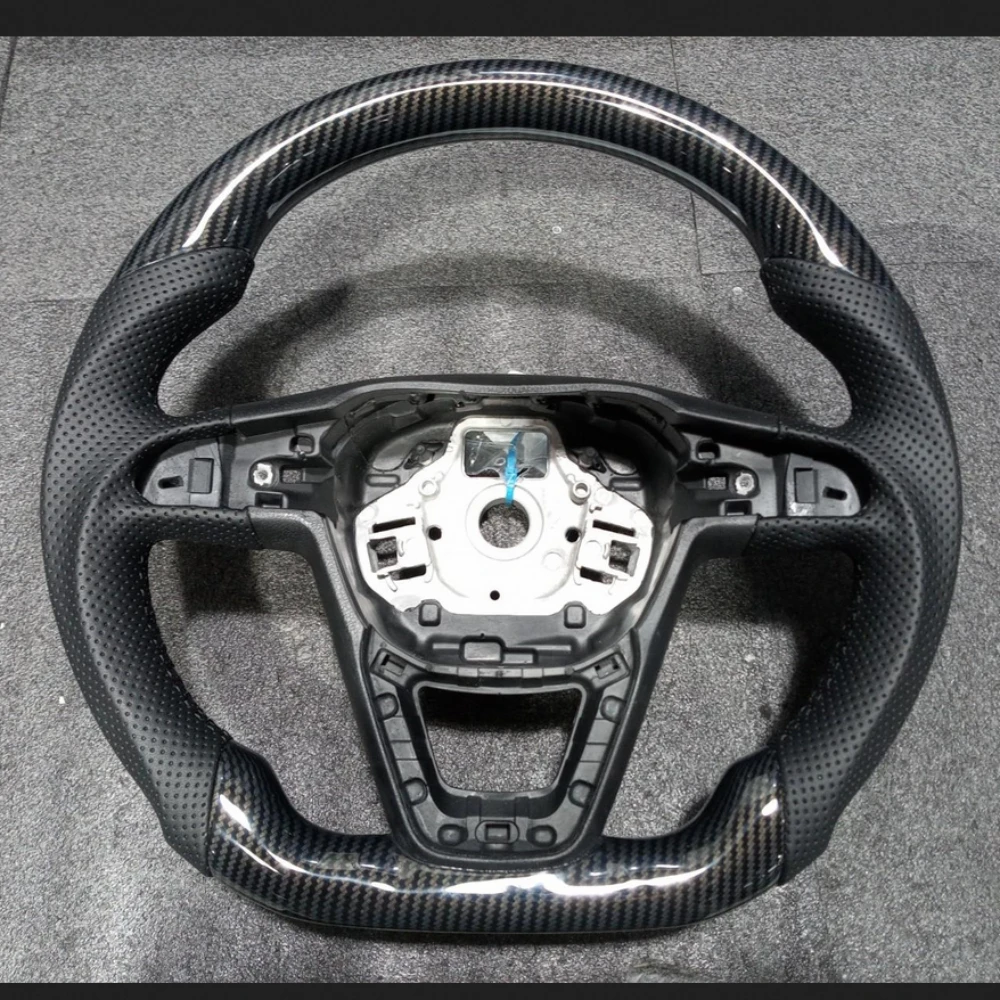 Koolstofvezel Stuurwiel Voor Seat Leon FR Cupra 5F mk3 MK4 Arona Ateca Leon 2013-2020 Hydro-Dip Stuurwiel Aangepaste
