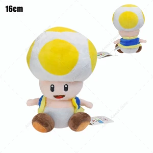 Plüschspielzeug Kawaii Mario Bros, Toadette Puppe, weiche Plüschpuppe, Kröte Rot, Gelb, Blau, Grün, Mann, Kindergeburtstagsgeschenk 8 Hauptverkaufspilze von Mario - №5