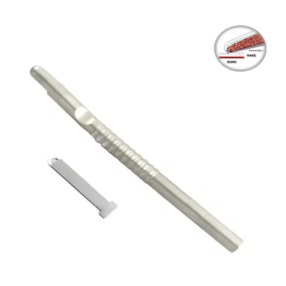 Alat Implan Gigi Instrumen Bedah Pengikis Tulang Osteotome untuk Penggunaan Dokter Gigi dalam Bedah Mulut dan Pencangkokan Tulang