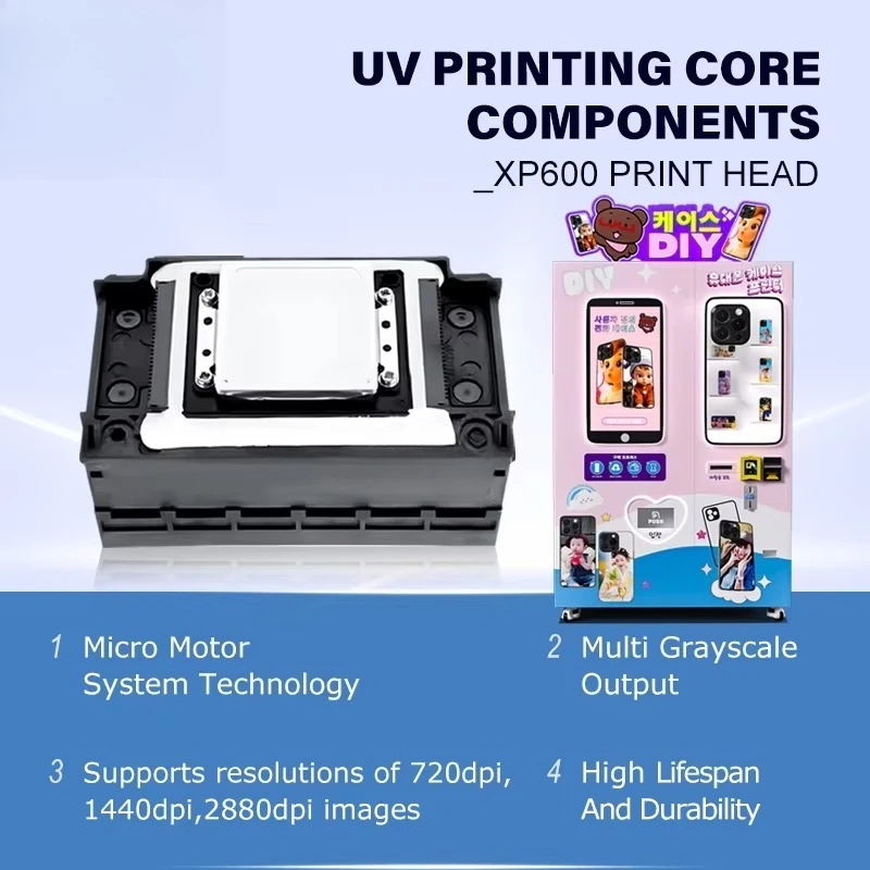 آلة بيع طابعة حافظات الهاتف المحمول ذاتية الخدمة آلة بيع طباعة حافظة الهاتف الأوتوماتيكية المخصصة ذاتية الصنع