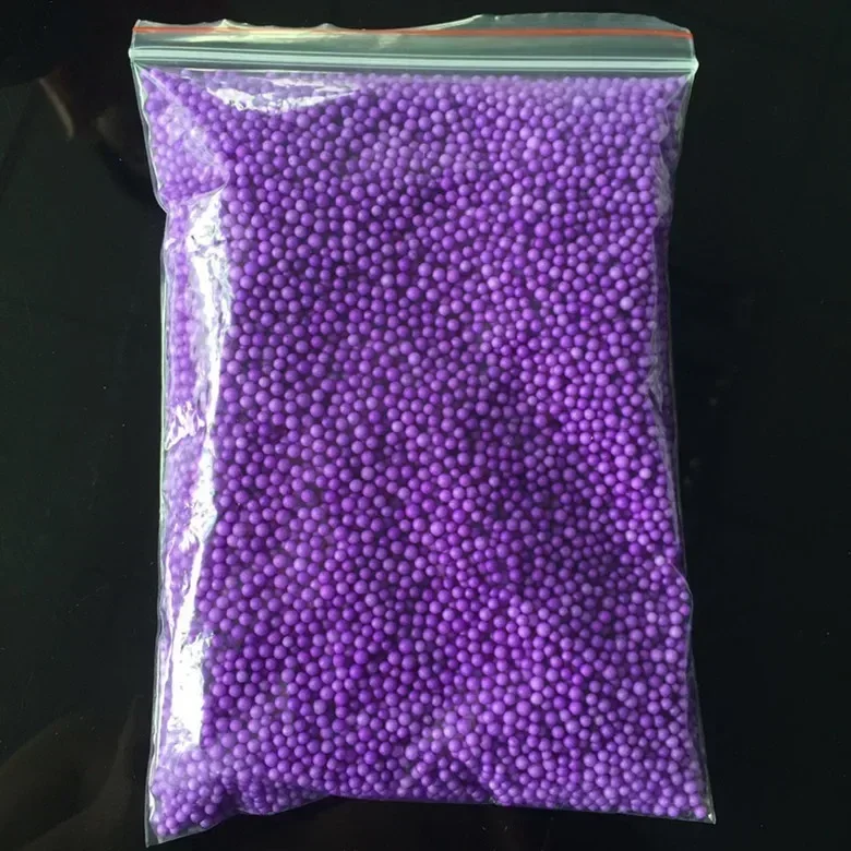 Mehrfarbige Styropor-Schaumperlen aus Styropor, bunte Mini-Kugelfüllbox, Flasche, Basteln, DIY-Dekoration