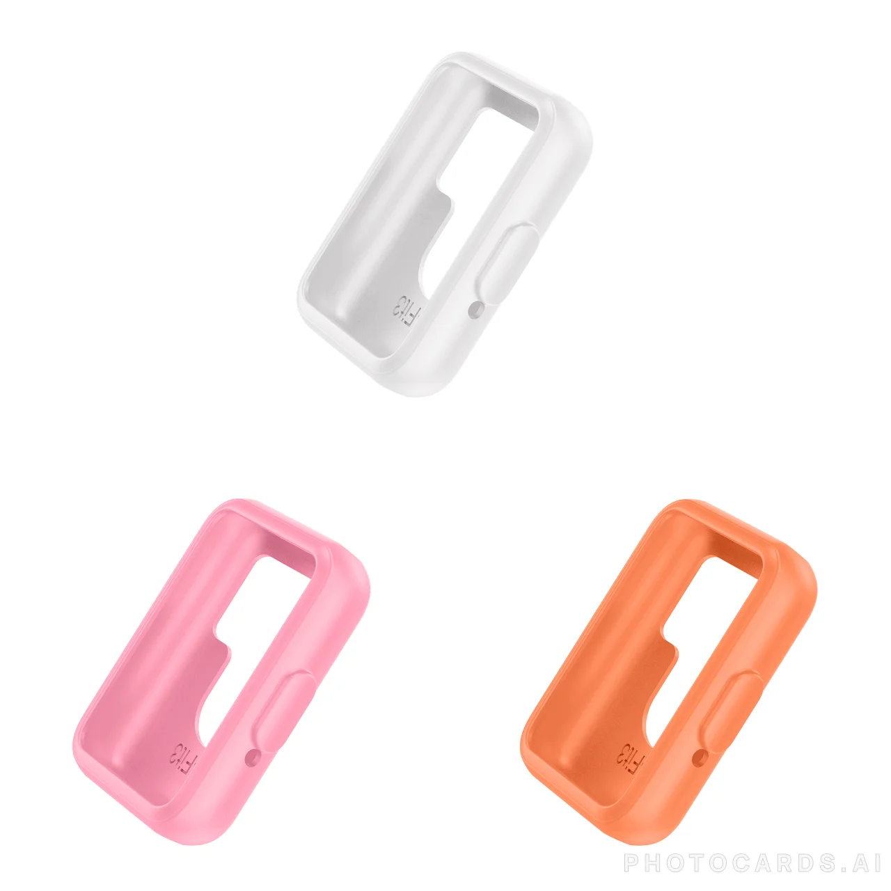 

3-Pack Silicone Protective Case for Samsung Galaxy Watch Fit 3 Dial Sport Smart Watch Protector Shell Flexible Watch Accessories