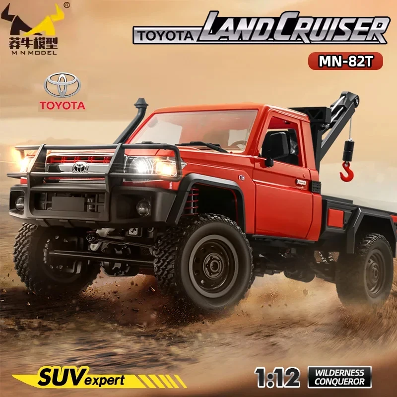 

Remote Control Pickup Truck Model Boy Toy Gift MN MN82PRO 1:12 Full-size Simulation LC79 Professional 4WD Remote Control Vehicle