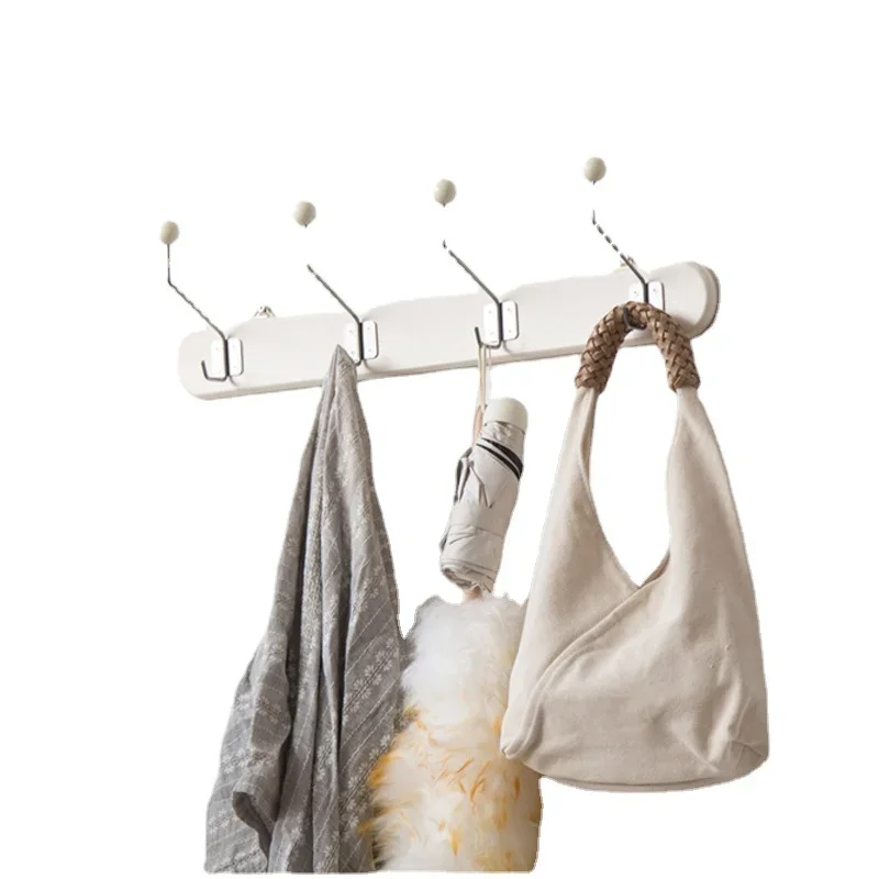 

Retro Practical Clothes Hanger: Solid Wood Quality Clothing Rack，Multi-Scene Applicable Wall Hooks Home Decoration Storage